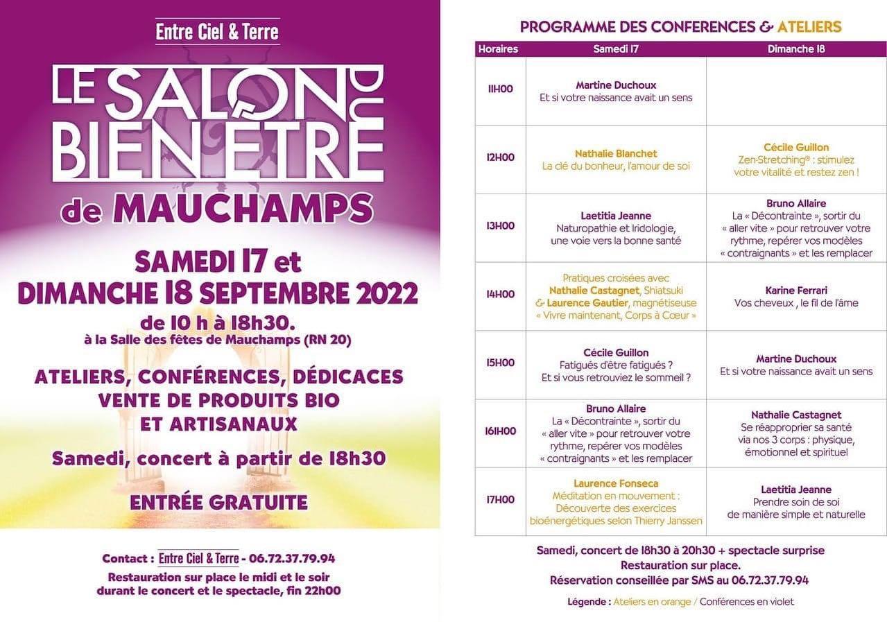 Salon du Bien-être 2022 à Mauchamps